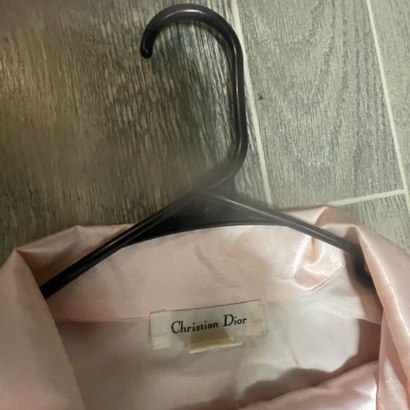 Dior Blush Satin Pajama Set - Picture 6 of 6